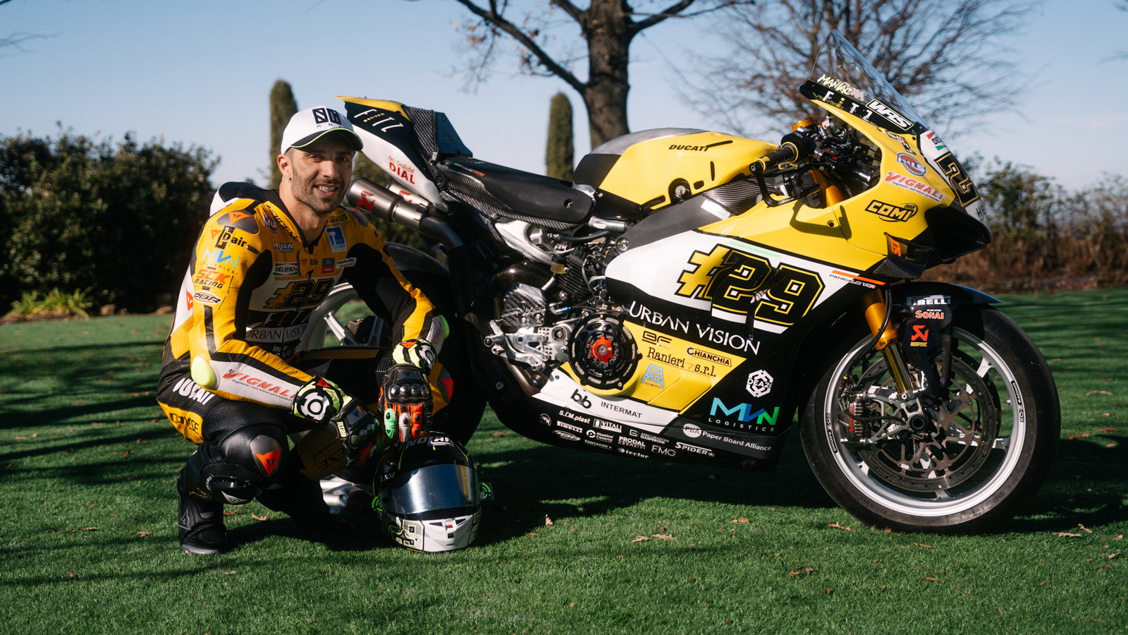 Andrea Iannone unveils GoEleven Ducati 2024 WSBK livery | Crash.net