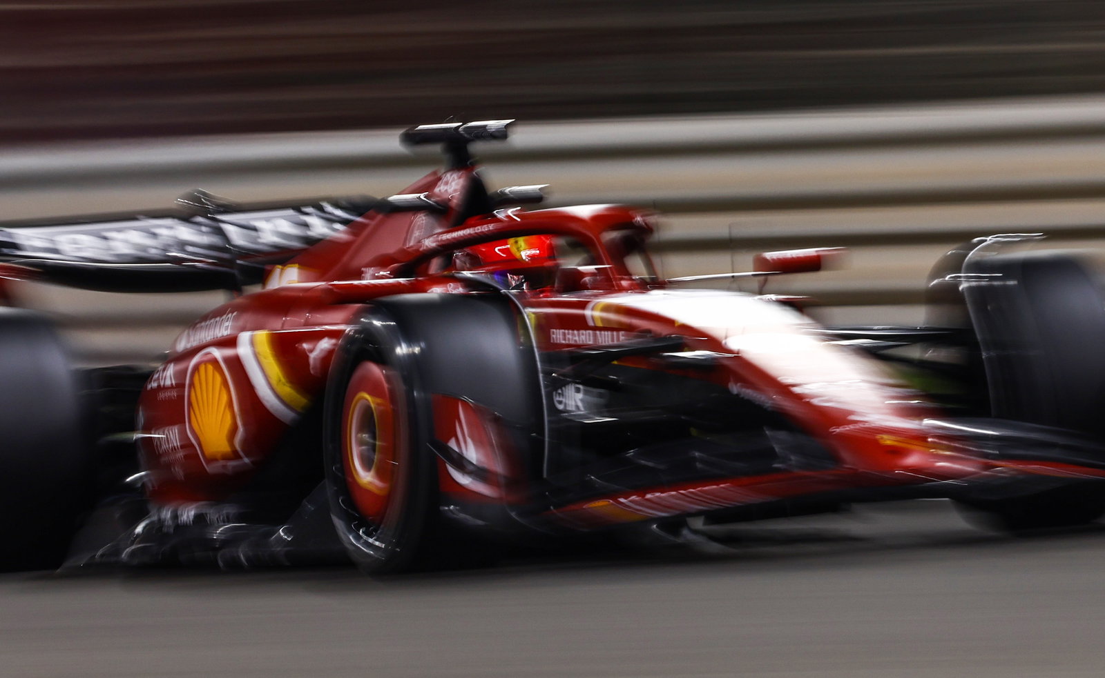 Charles Leclerc was fastest on the final test day