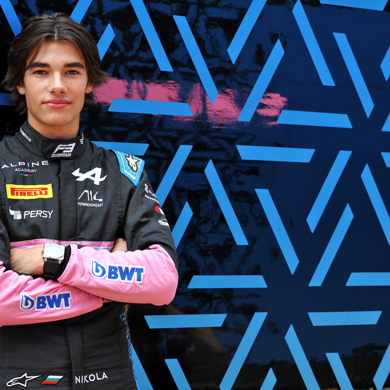 Alpine F1 junior Nikola Tsolov