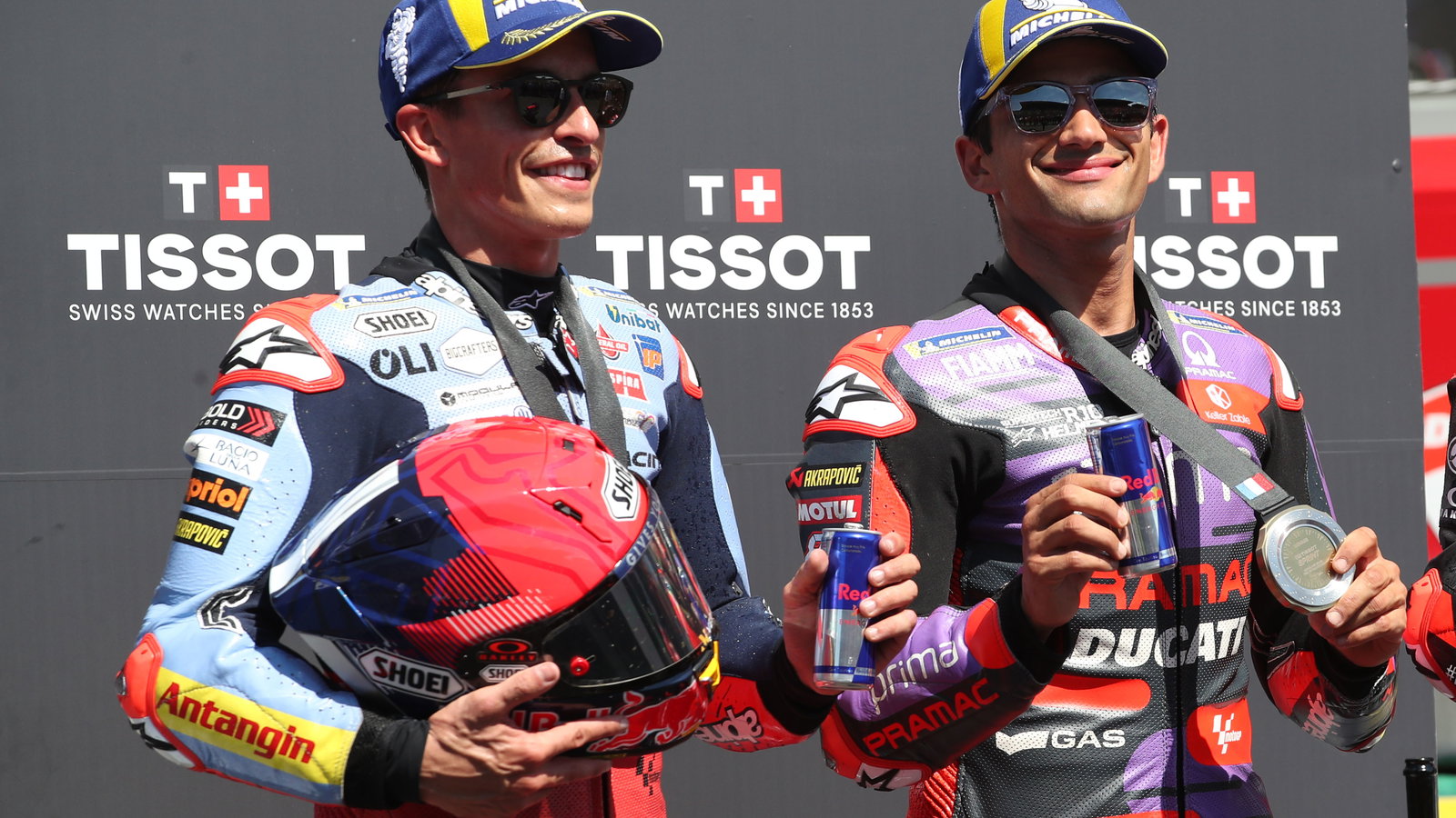 Marc Marquez and Jorge Martin