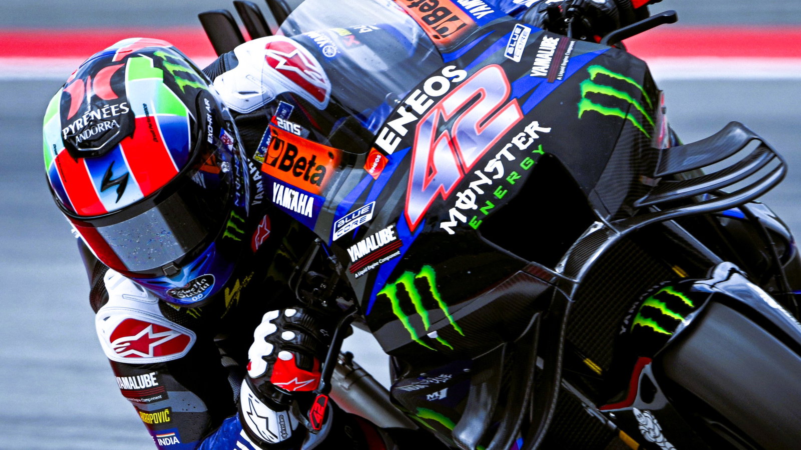 Alex Rins, new front wing, 2024 Catalan MotoGP