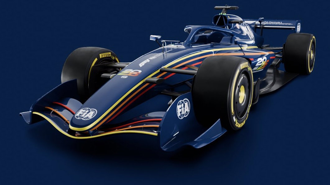 A render of what the F1 2026 cars could look like
