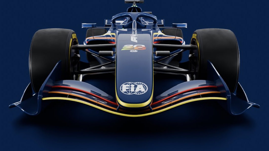F1 2026 car render