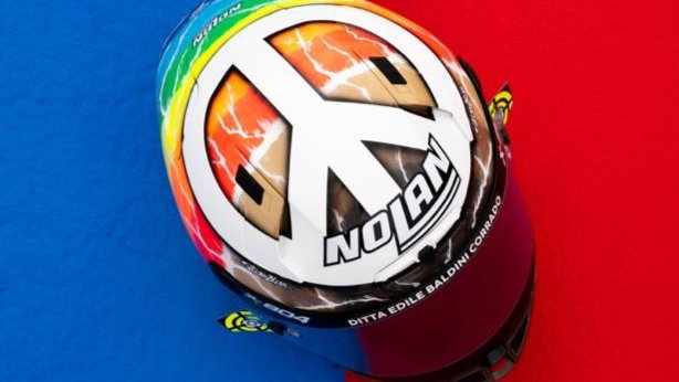 Andrea Iannone's Misano helmet