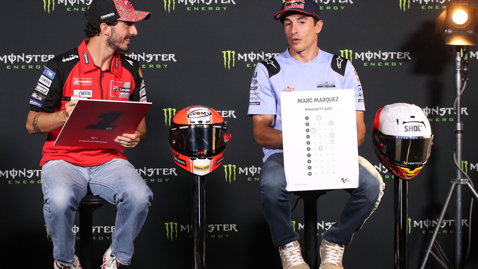 Bagnaia, Marquez