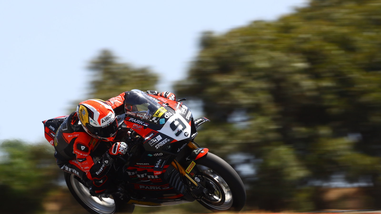 Danilo Petrucci, 2024 Portuguese WorldSBK. - Gold and Goose.