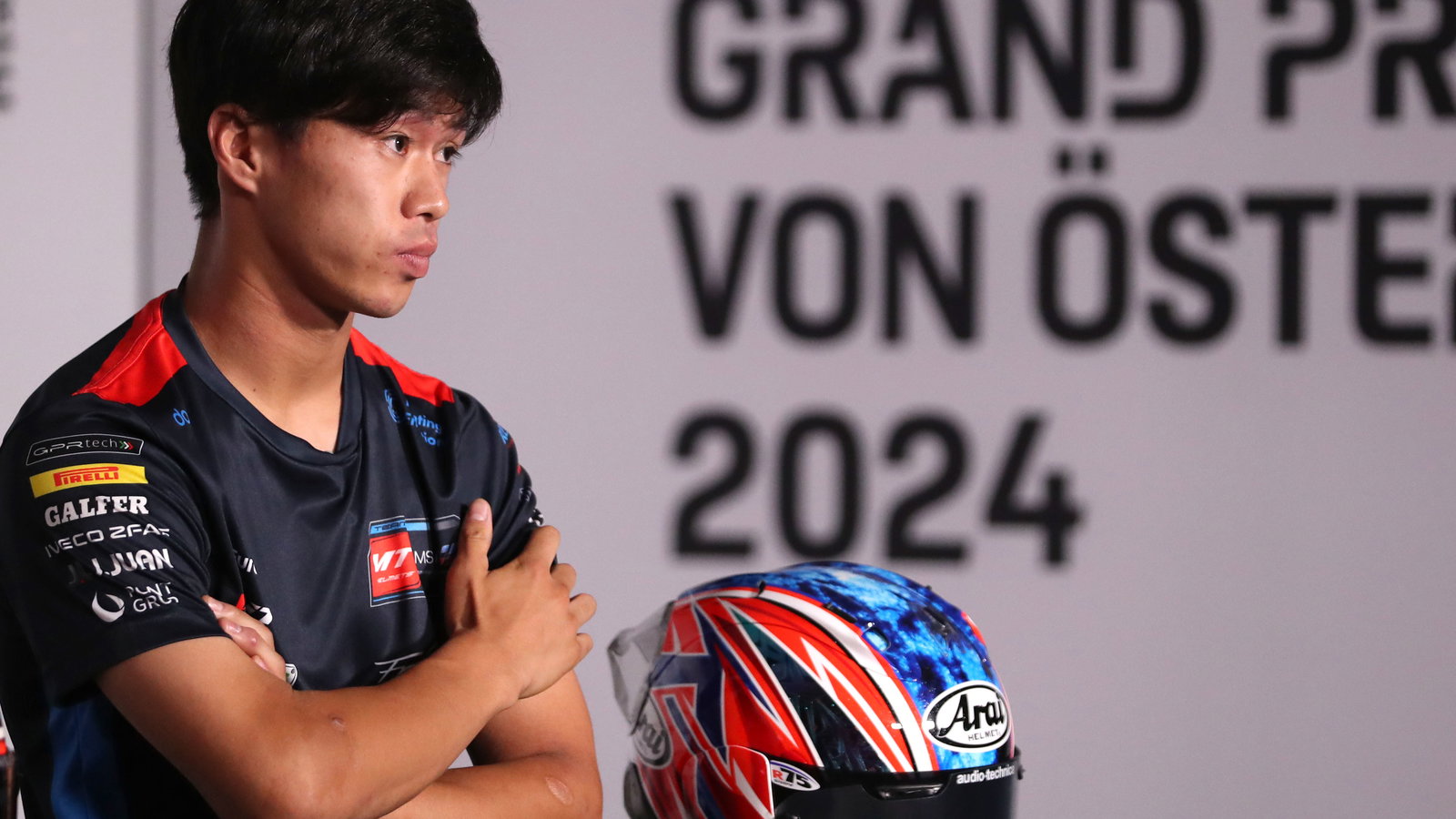 Ai Ogura, 2024 MotoGP Austrian Grand Prix, press conference. Credit: Gold and Goose.