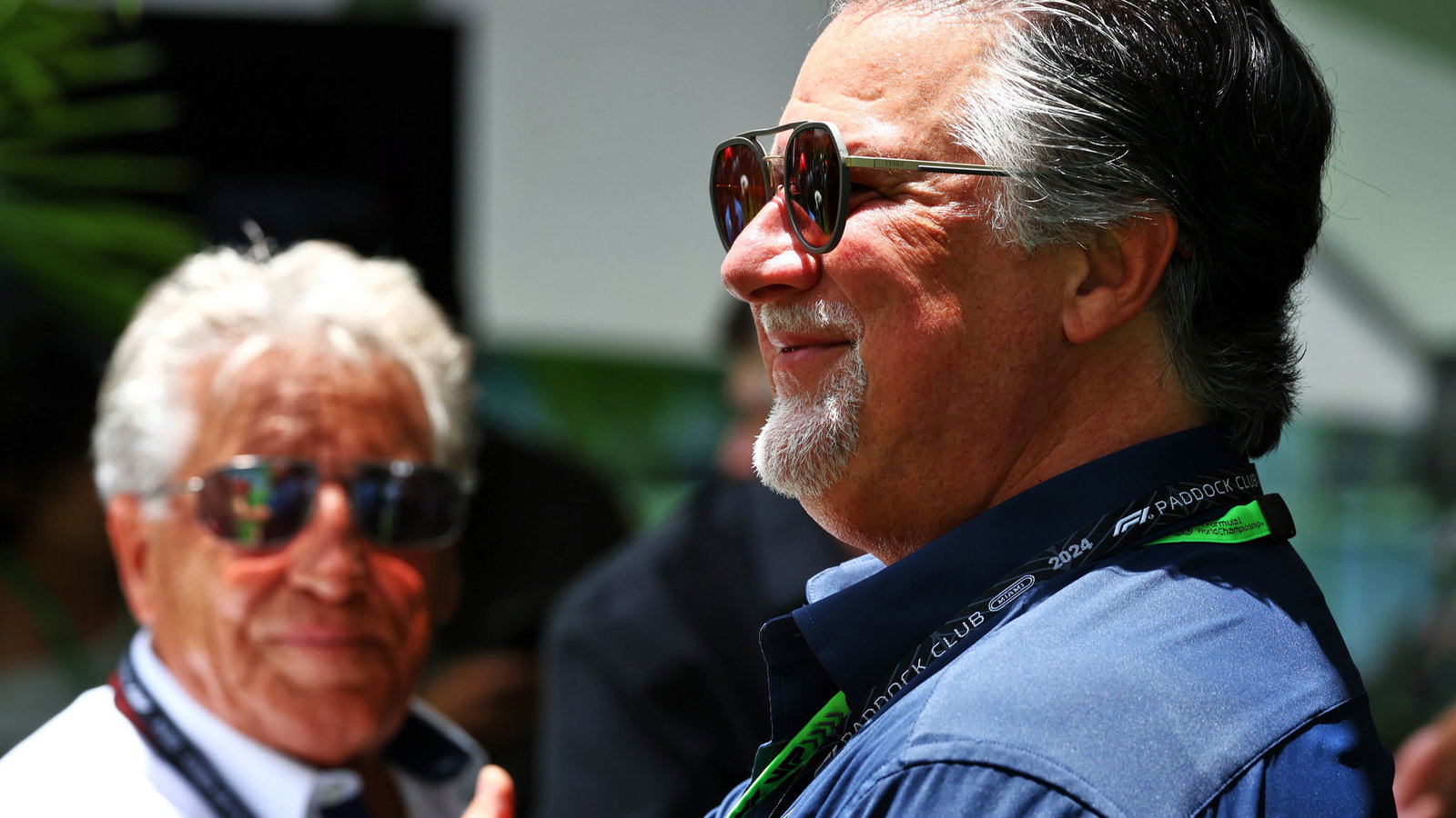 Mario Andretti and Michael Andretti