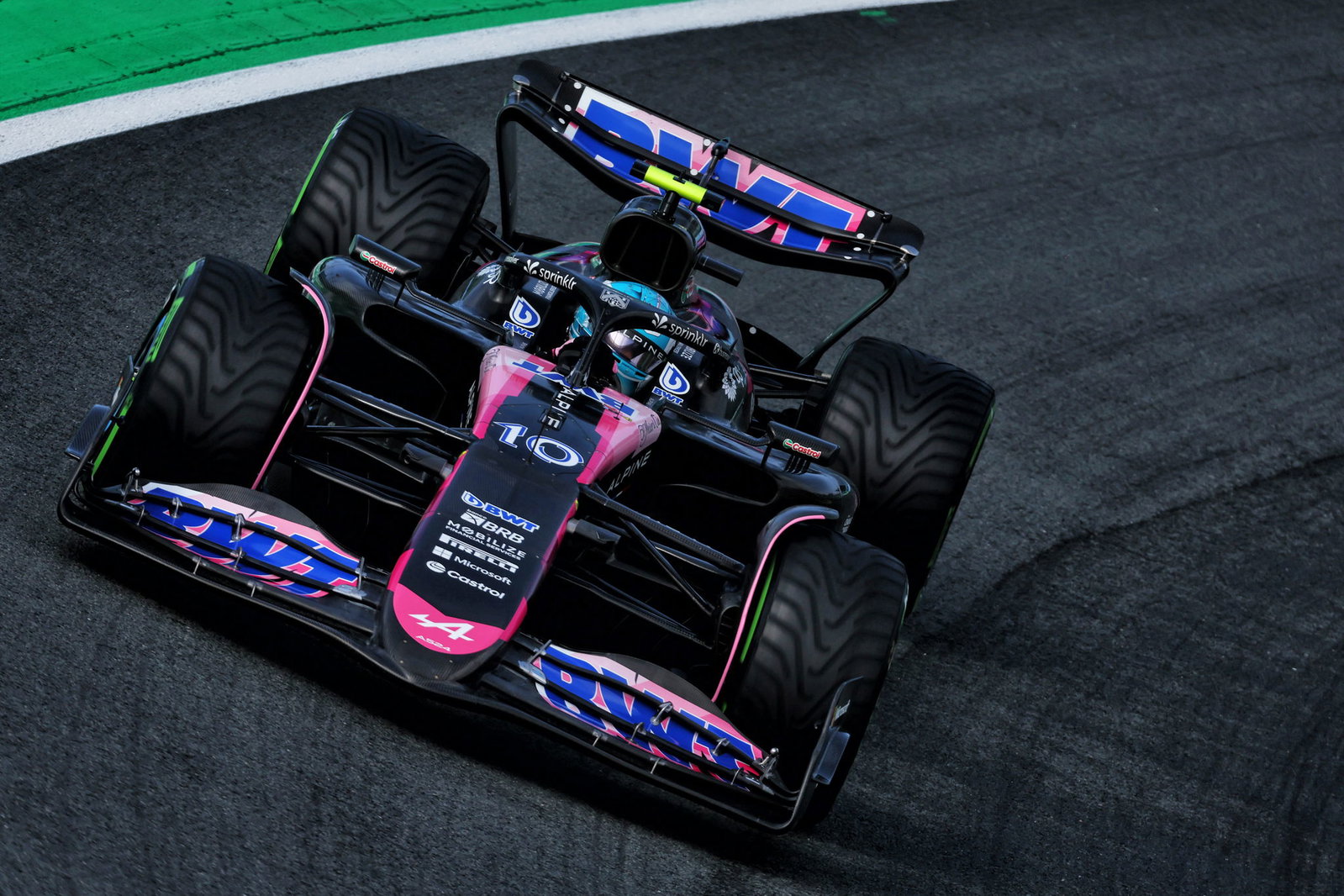 Pierre Gasly on track at Zandvoort