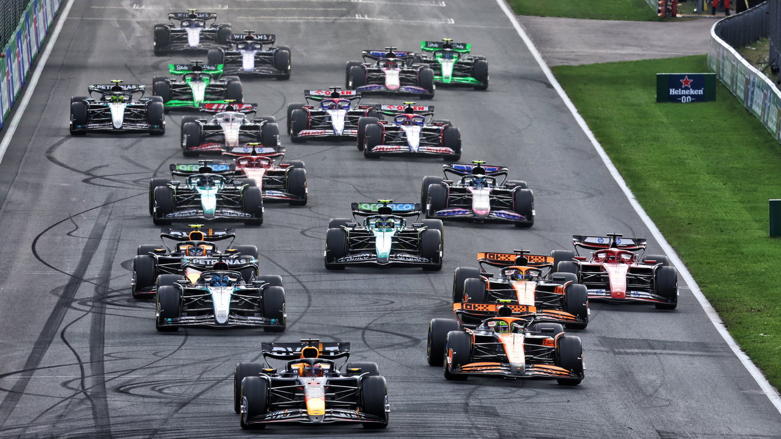 Start of the Dutch Grand Prix