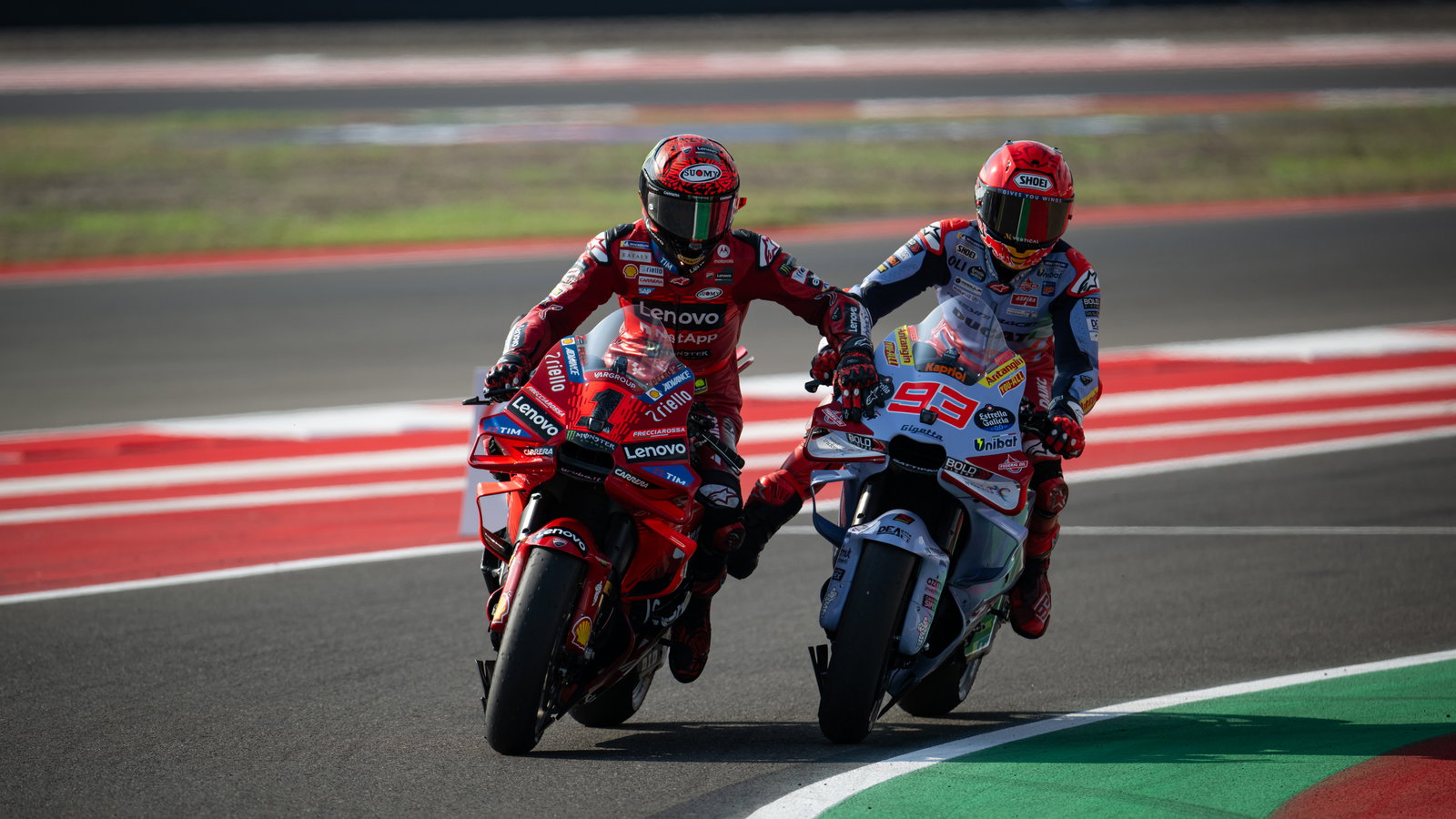 Marquez, Bagnaia