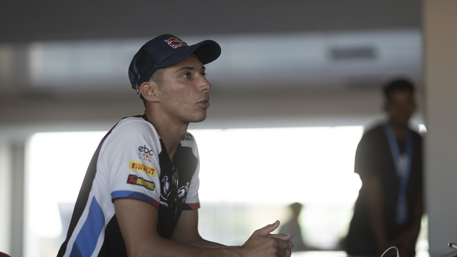 Toprak Razgatlioglu, 2024 Portuguese WorldSBK, media day. - Gold and Goose.