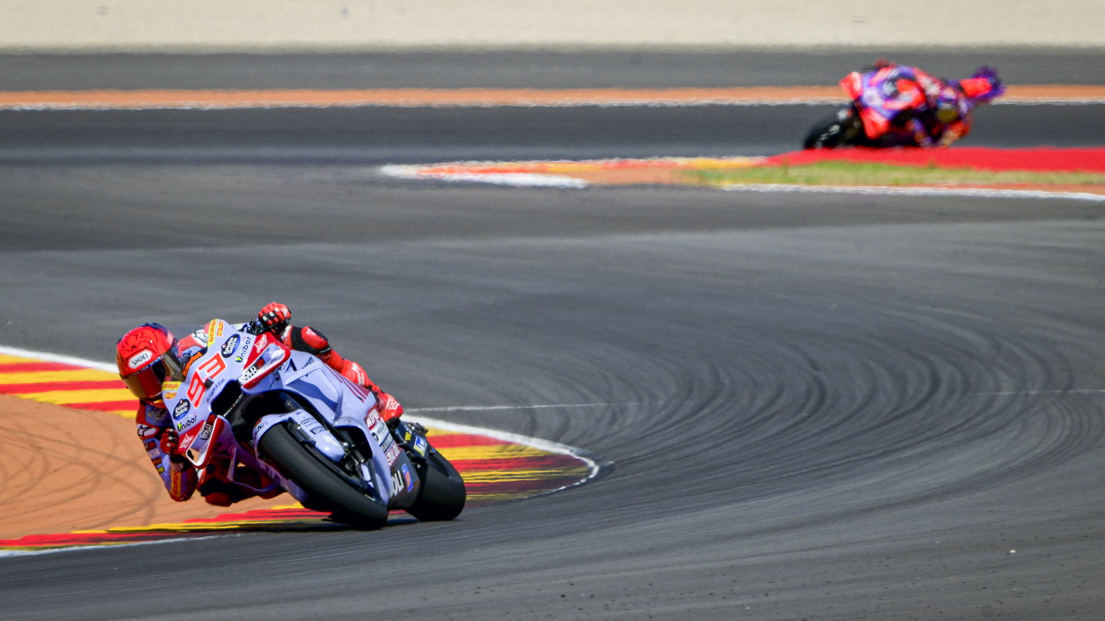 Marc Marquez, 2024 MotoGP Aragon Grand Prix. - Gold and Goose