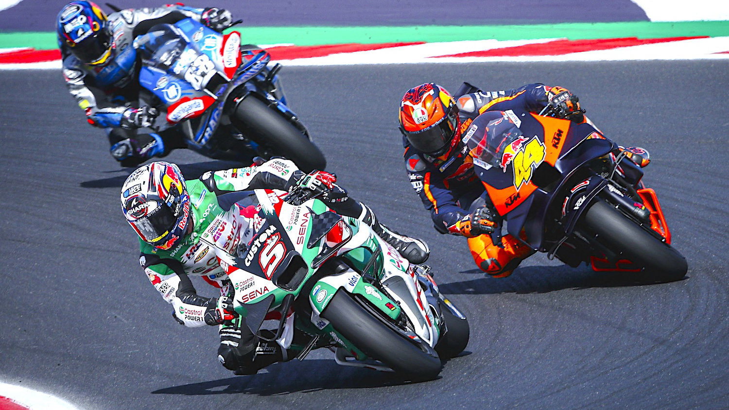Johann Zarco, LCR, Honda RC213V, 2024 San Marino MotoGP, Misano, action [Gold & Goose]