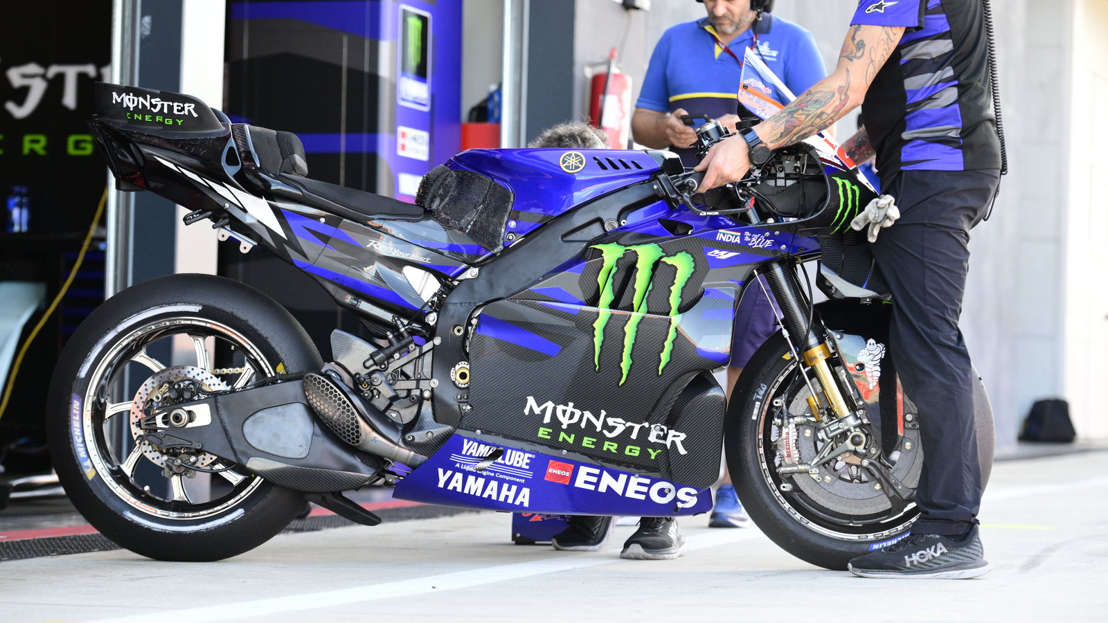Yamaha MotoGP bike 2024