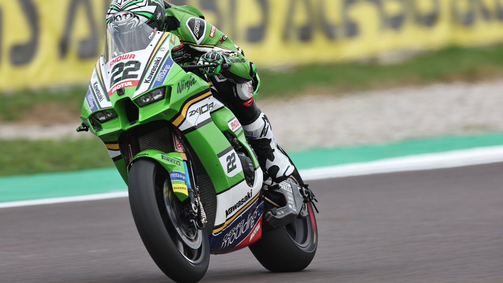 Alex Lowes, 2024 Italian WorldSBK. - Gold and Goose.