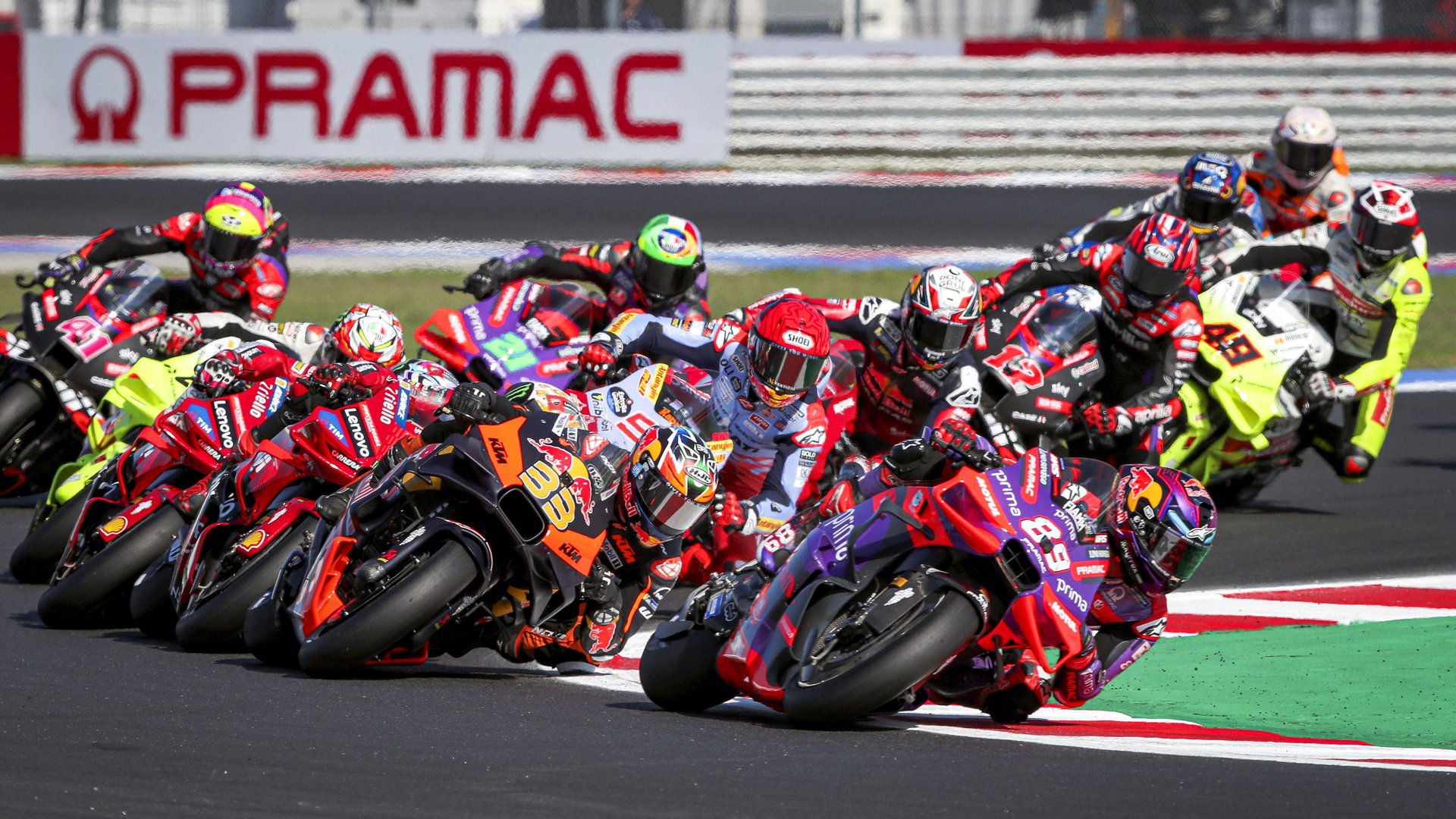 UPDATED: 2024 Emilia Romagna MotoGP, Misano - Sprint Race Results ...