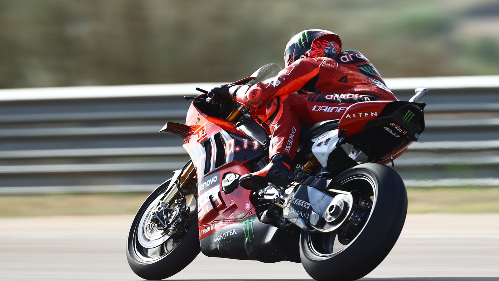 Nicolo Bulega, 2024 Aragon WorldSBK. Credit: Gold and Goose.