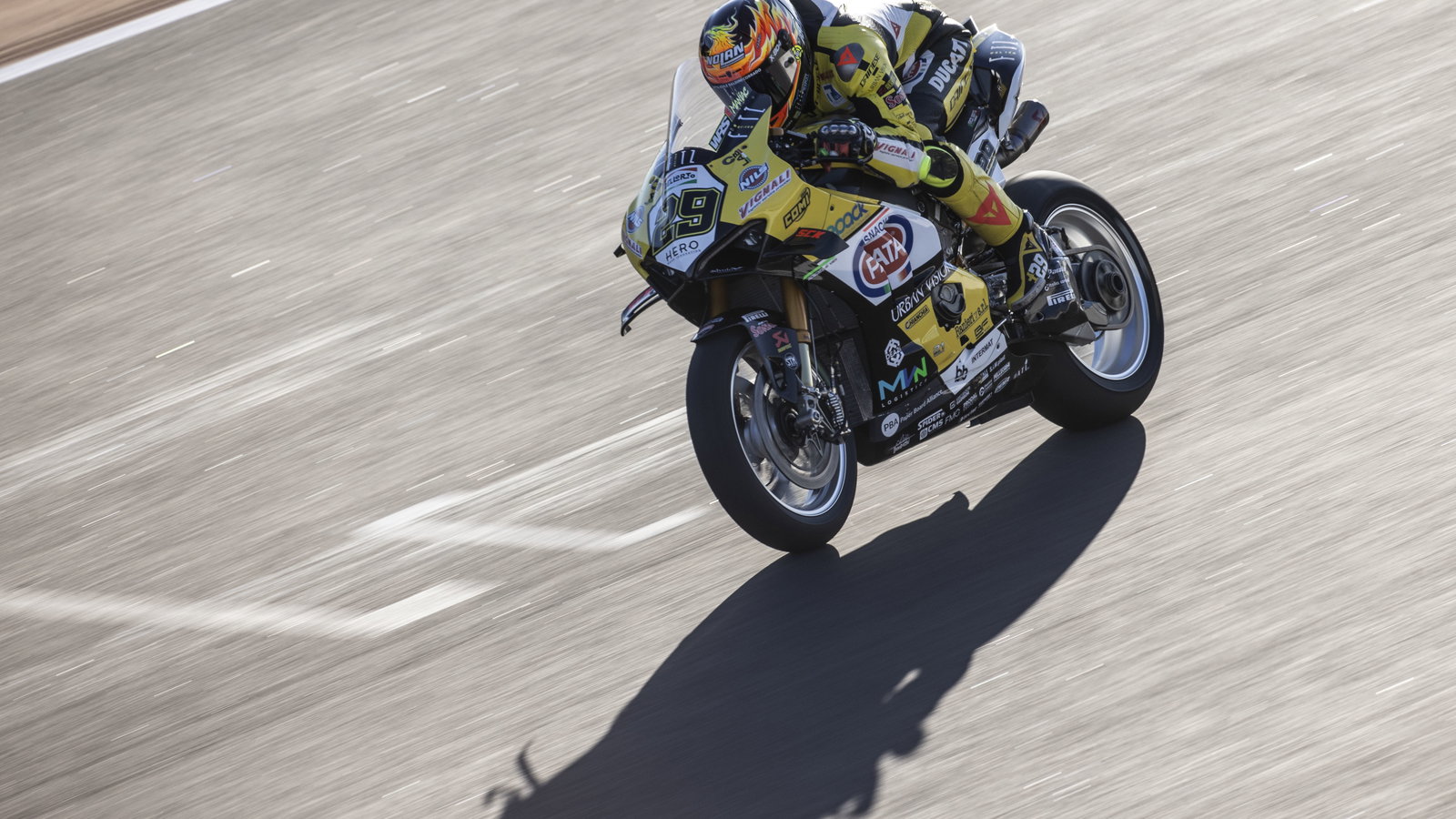 Andrea Iannone, 2024 Aragon WorldSBK. - Gold and Goose