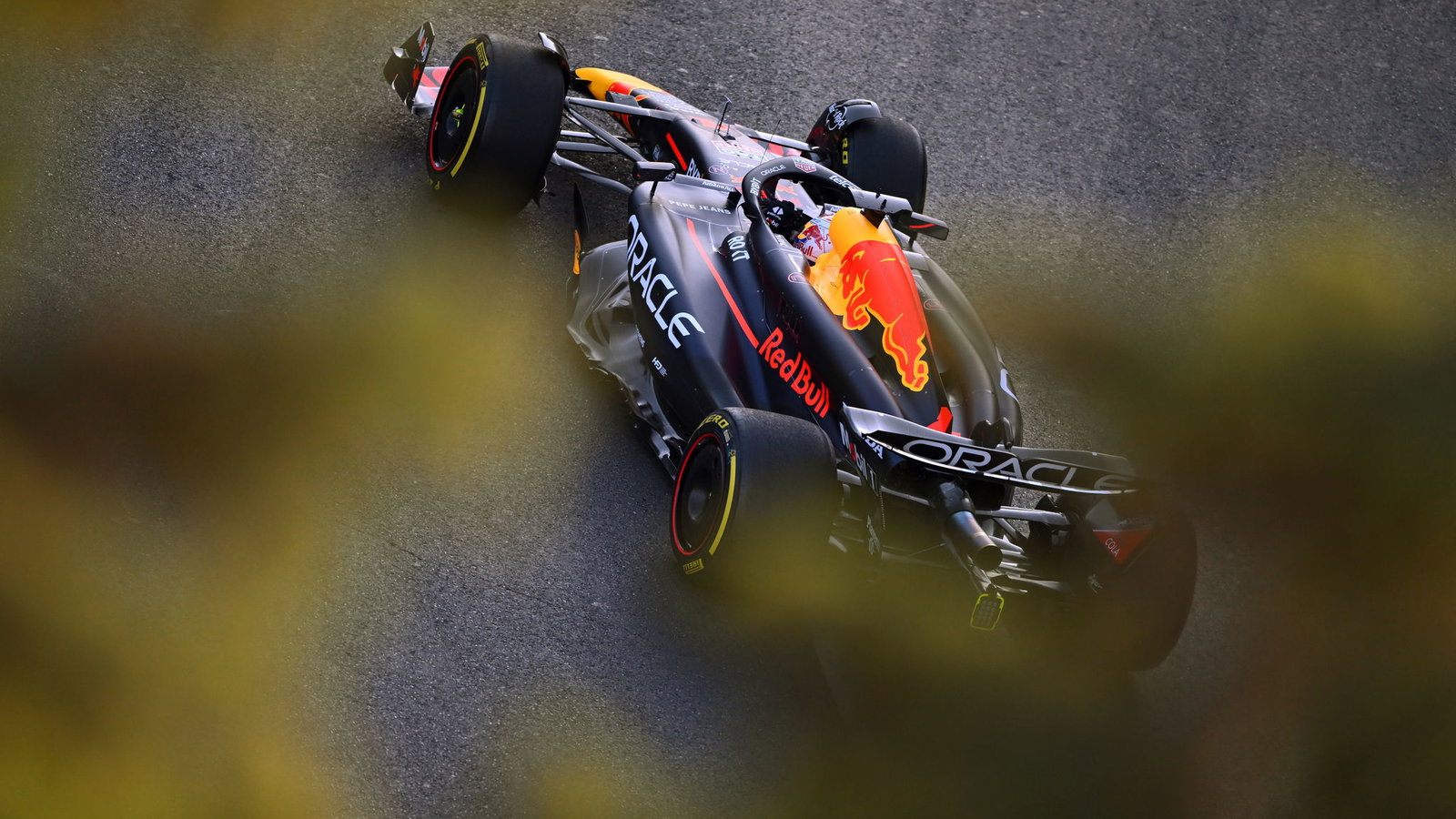 Red Bull are running a revised floor on their RB20 