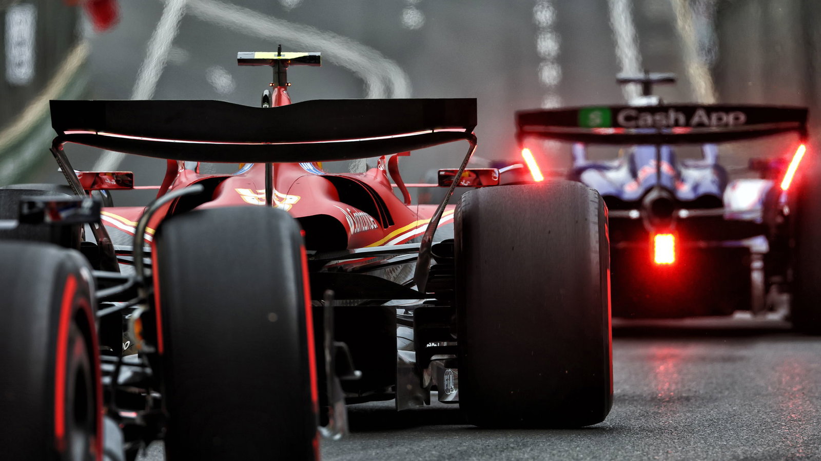 Qualifying at the Azerbaijan GP 