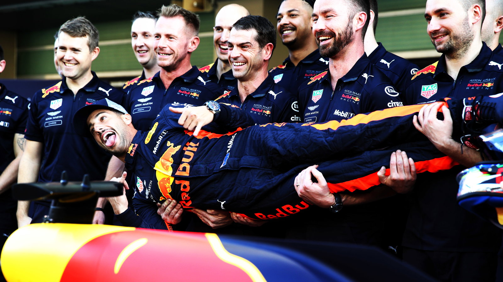 Daniel Ricciardo in 2018