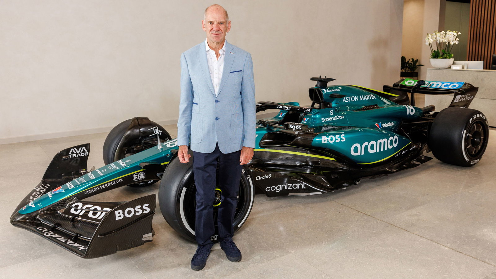 Adrian Newey joins Aston Martin in the new role of Managing Technical Partner