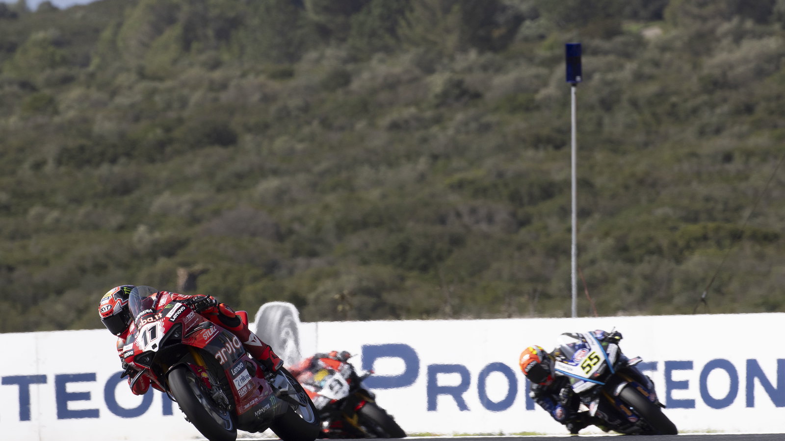 Nicolo Bulega, 2024 Estoril WorldSBK, grid. Credit: Gold and Goose.