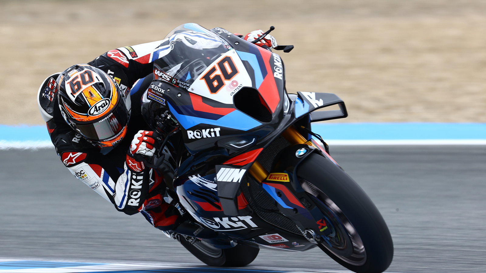 Michael van der Mark, 2024 Spanish WorldSBK. Credit: Gold and Goose.