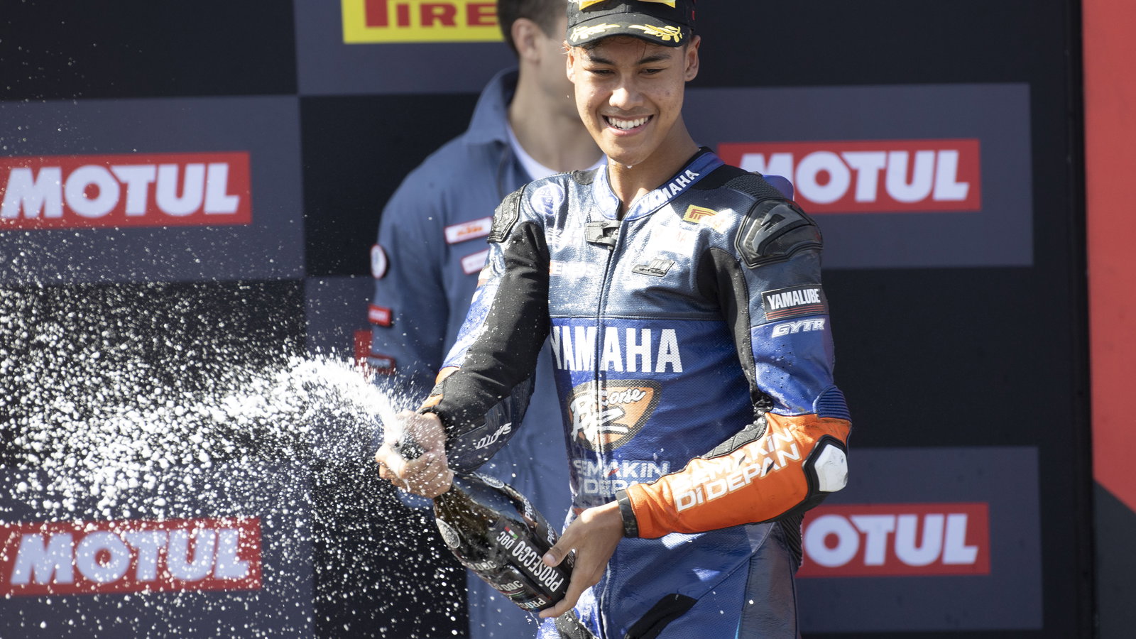 Aldi Satya Mahendra - Team BrCorse Yamaha - Race 1 WorldSSP300 Jerez