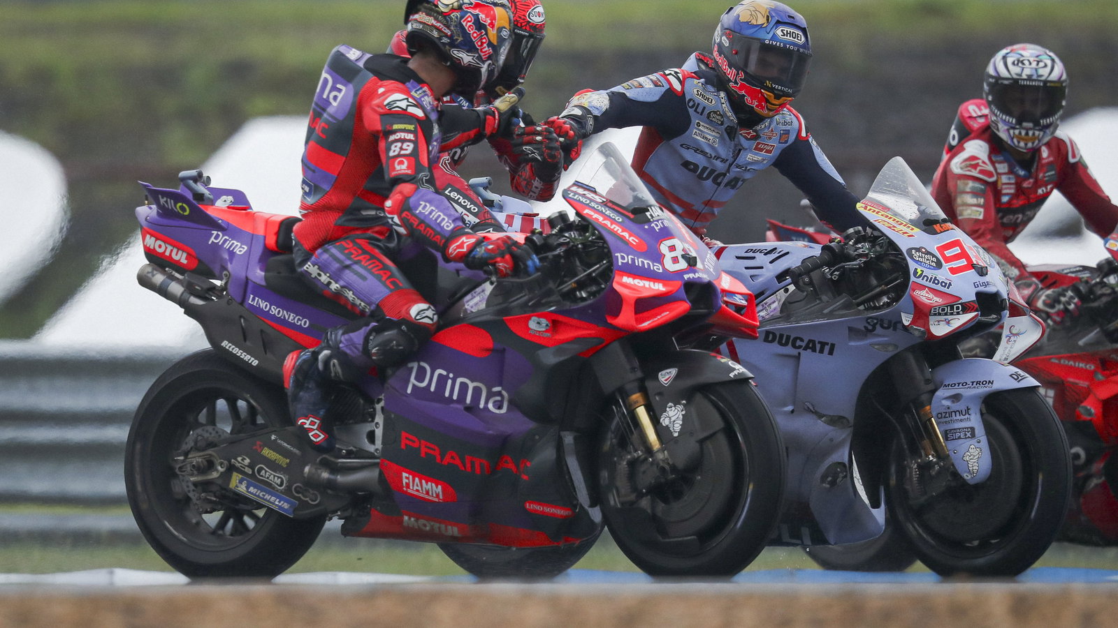 Bagnaia, Martin, Marquez