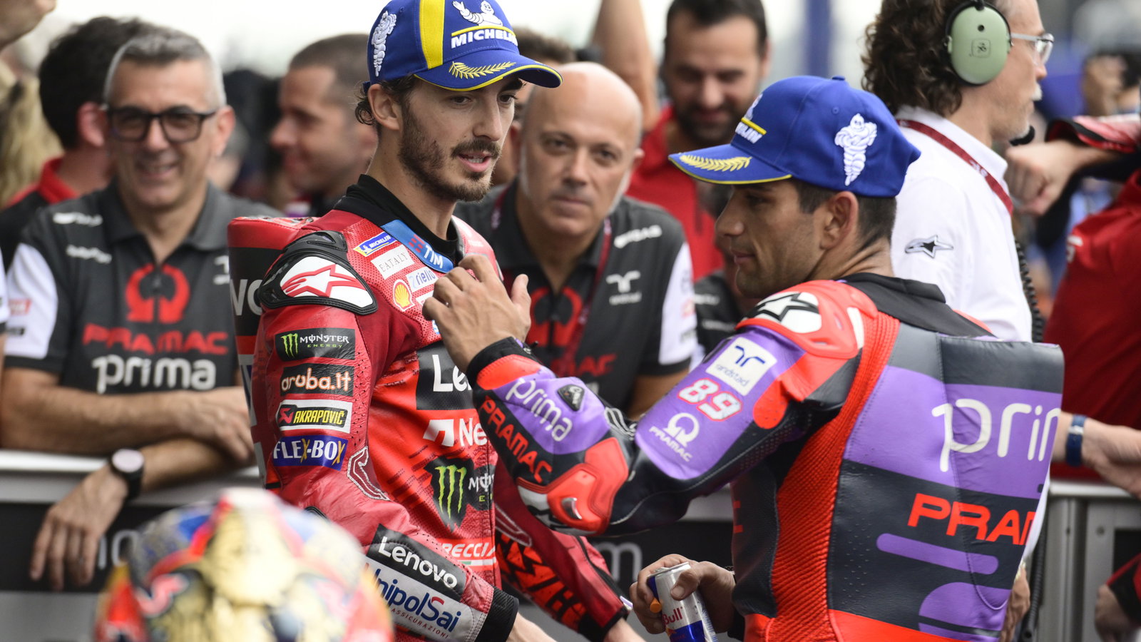 Jorge Martin, Francesco Bagnaia, 2024 Thai MotoGP