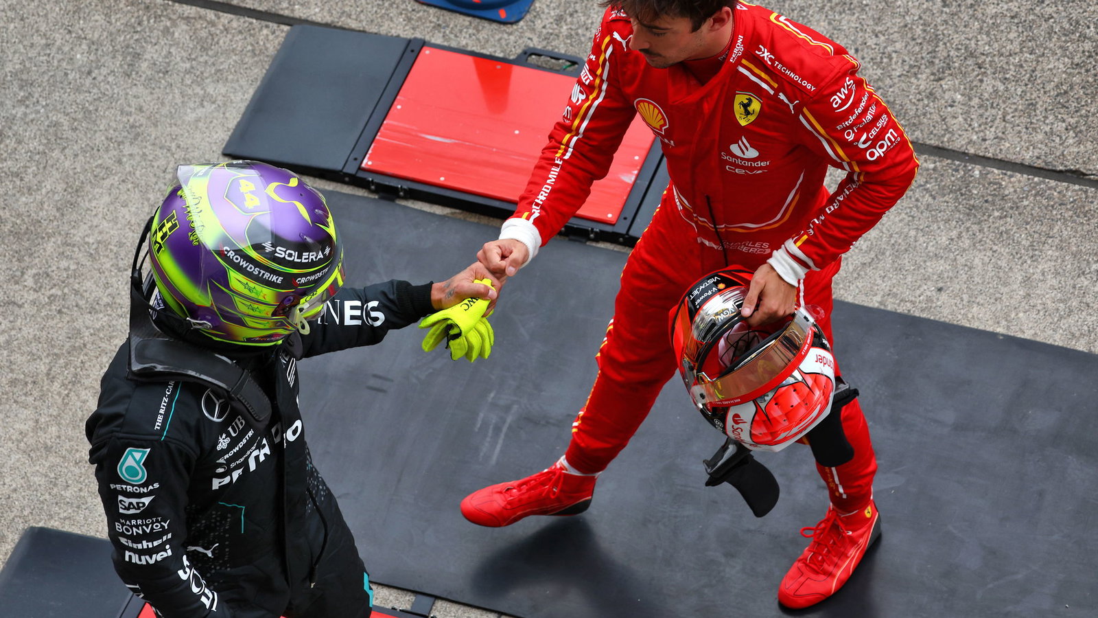 Hamilton, Leclerc