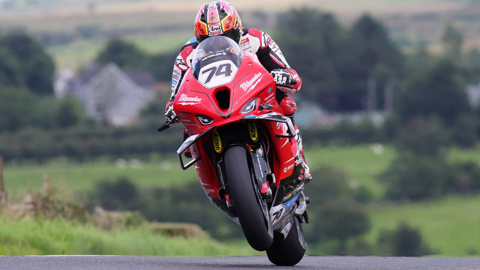 Davey Todd, 2024 Armoy Road Races. Credit: AMRRC/Facebook.