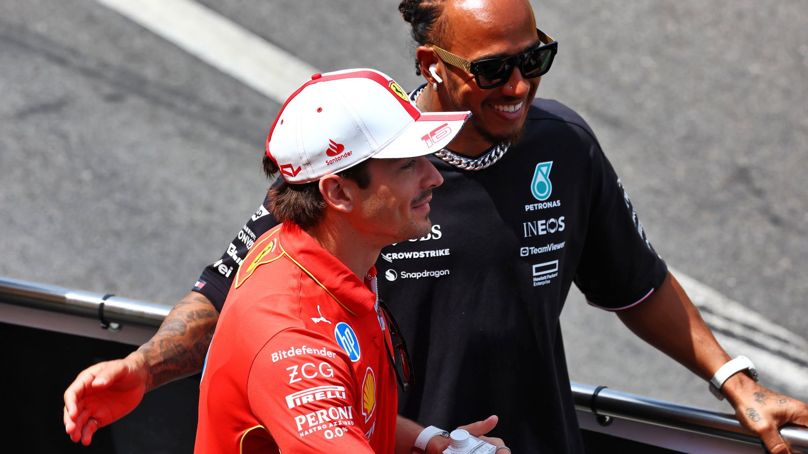 Leclerc, Hamilton