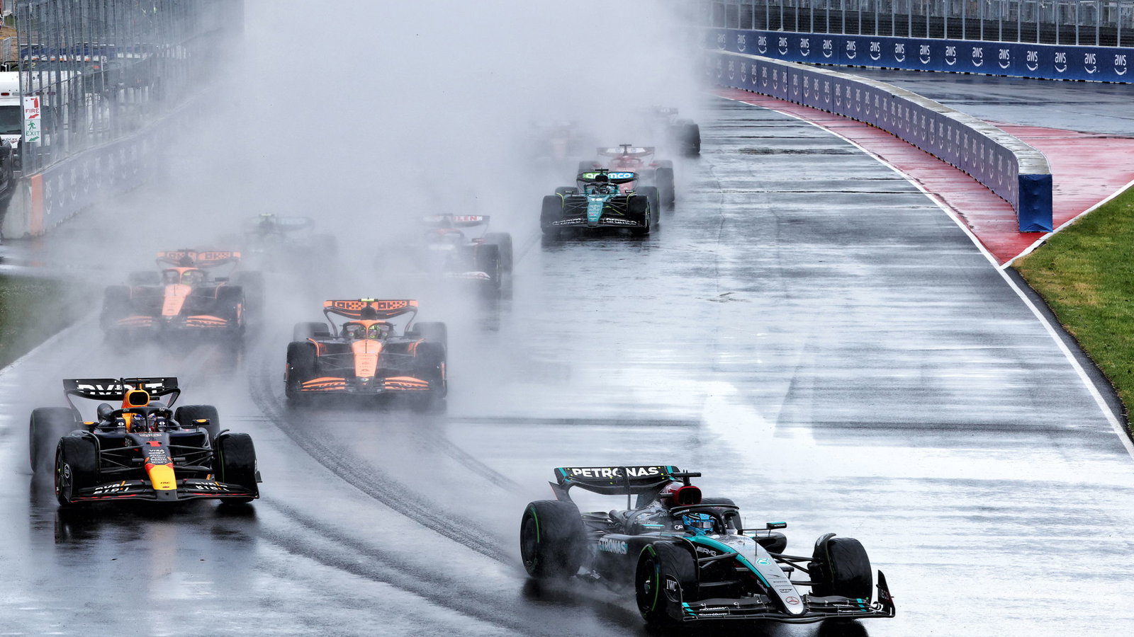 Start of the 2024 Canadian Grand Prix