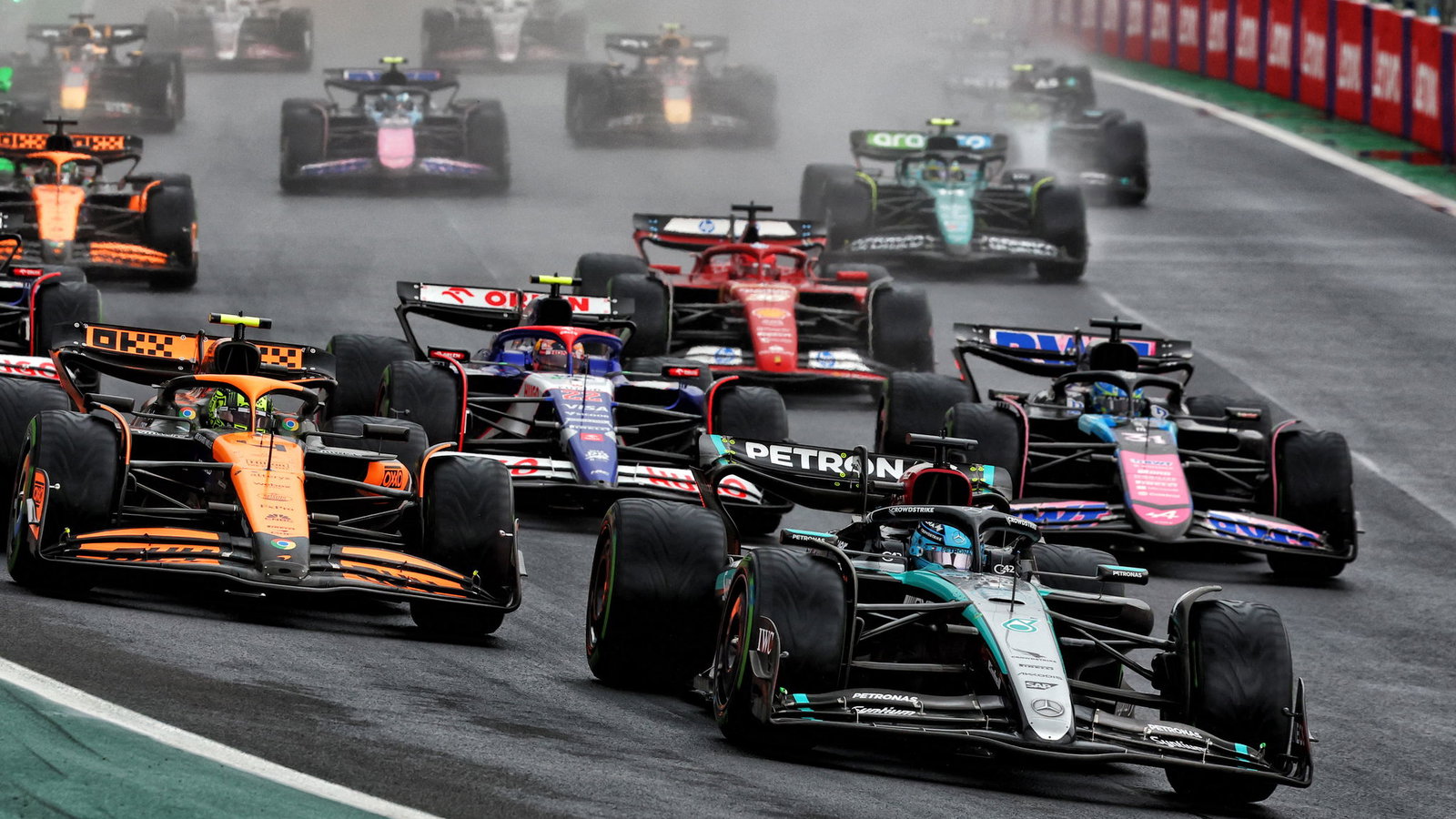 The start in Brazil