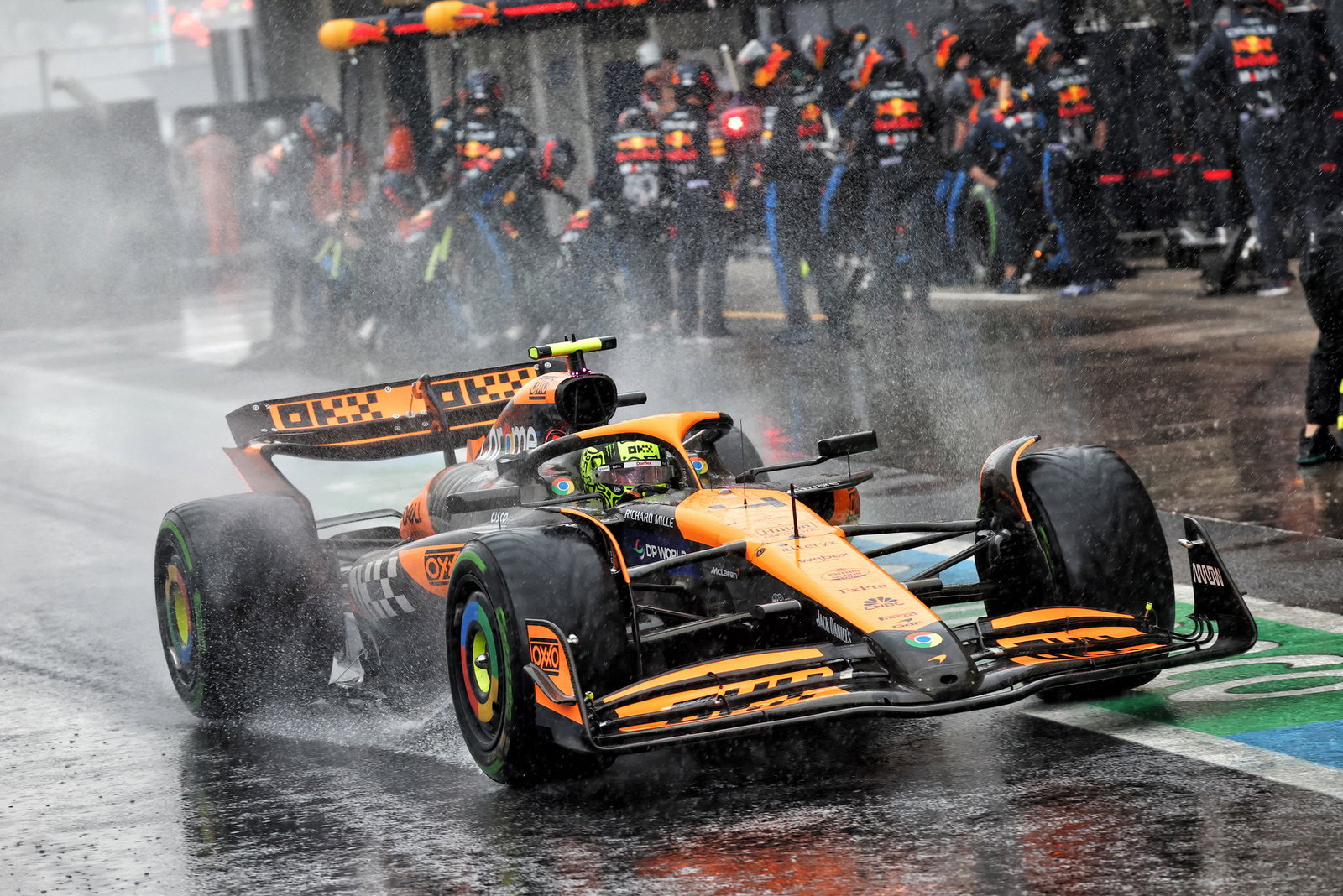 McLaren have “no regrets” over pitting Lando Norris just before