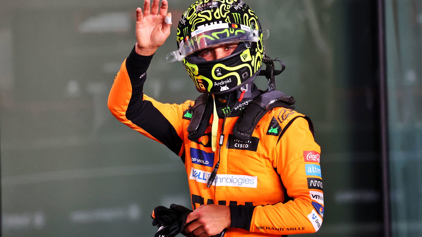 Lando Norris topped all three qualifying sessions