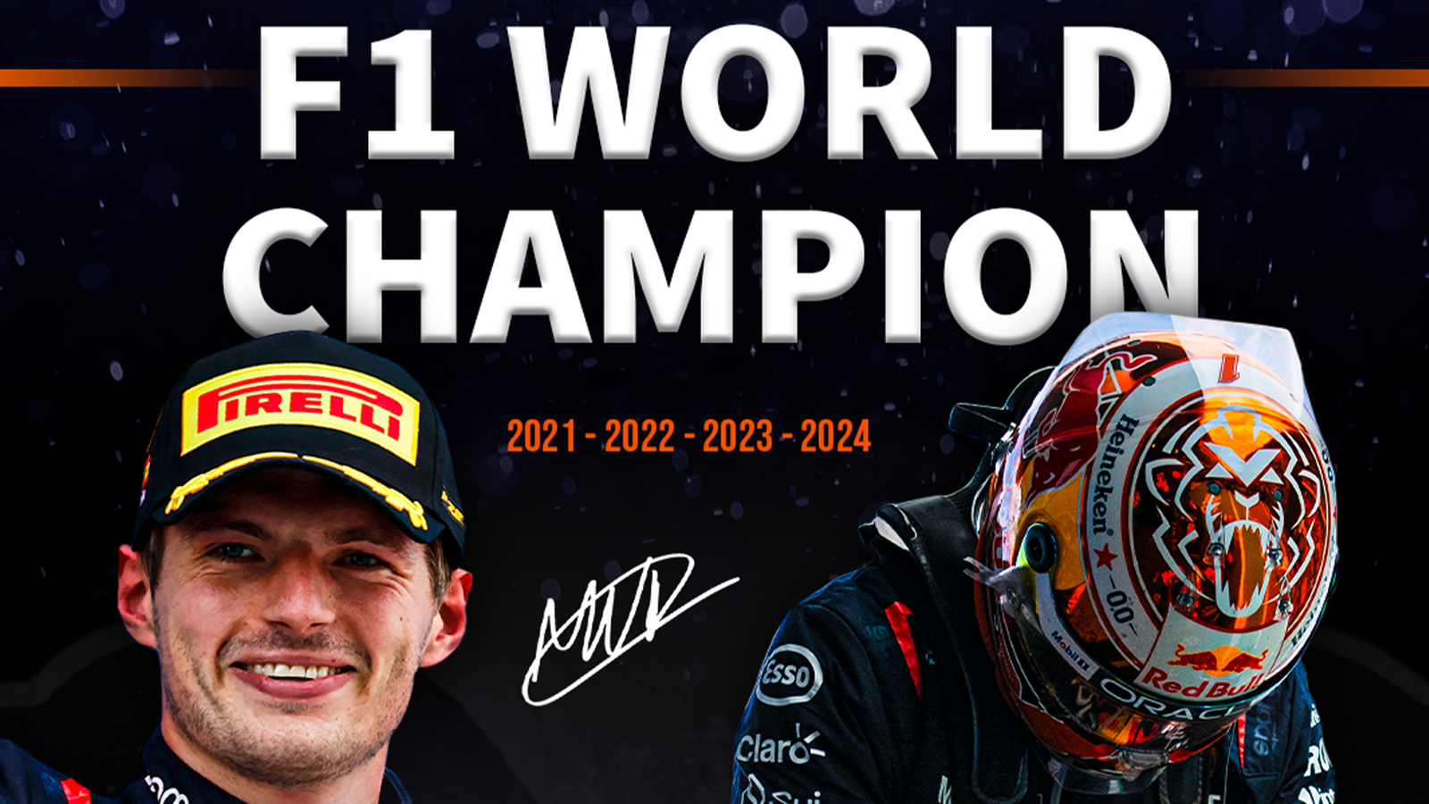 Max Verstappen is a four-time world champion