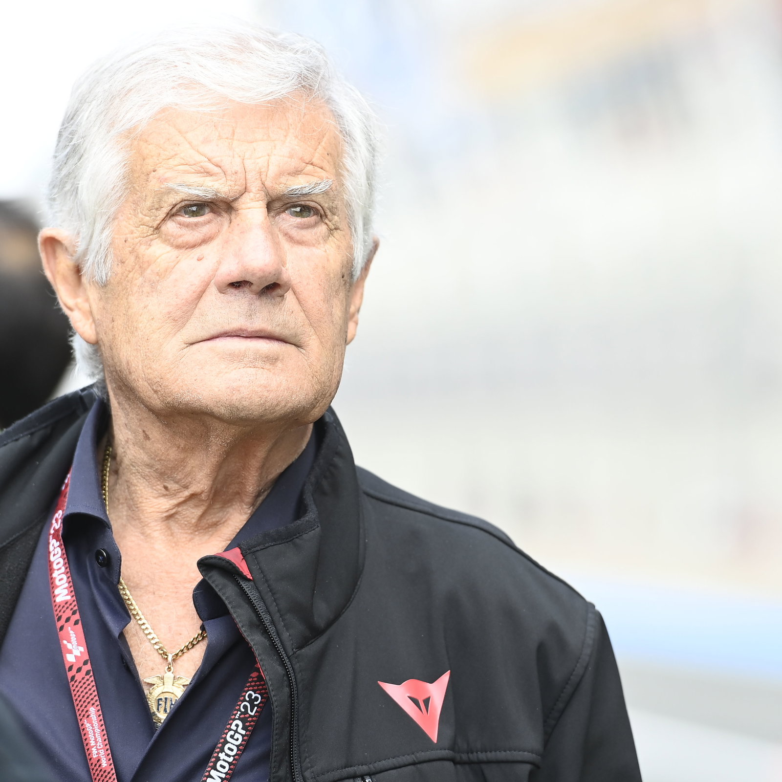 Giacomo Agostini, 2023 MotoGP French Grand Prix. Credit: Gold and Goose.