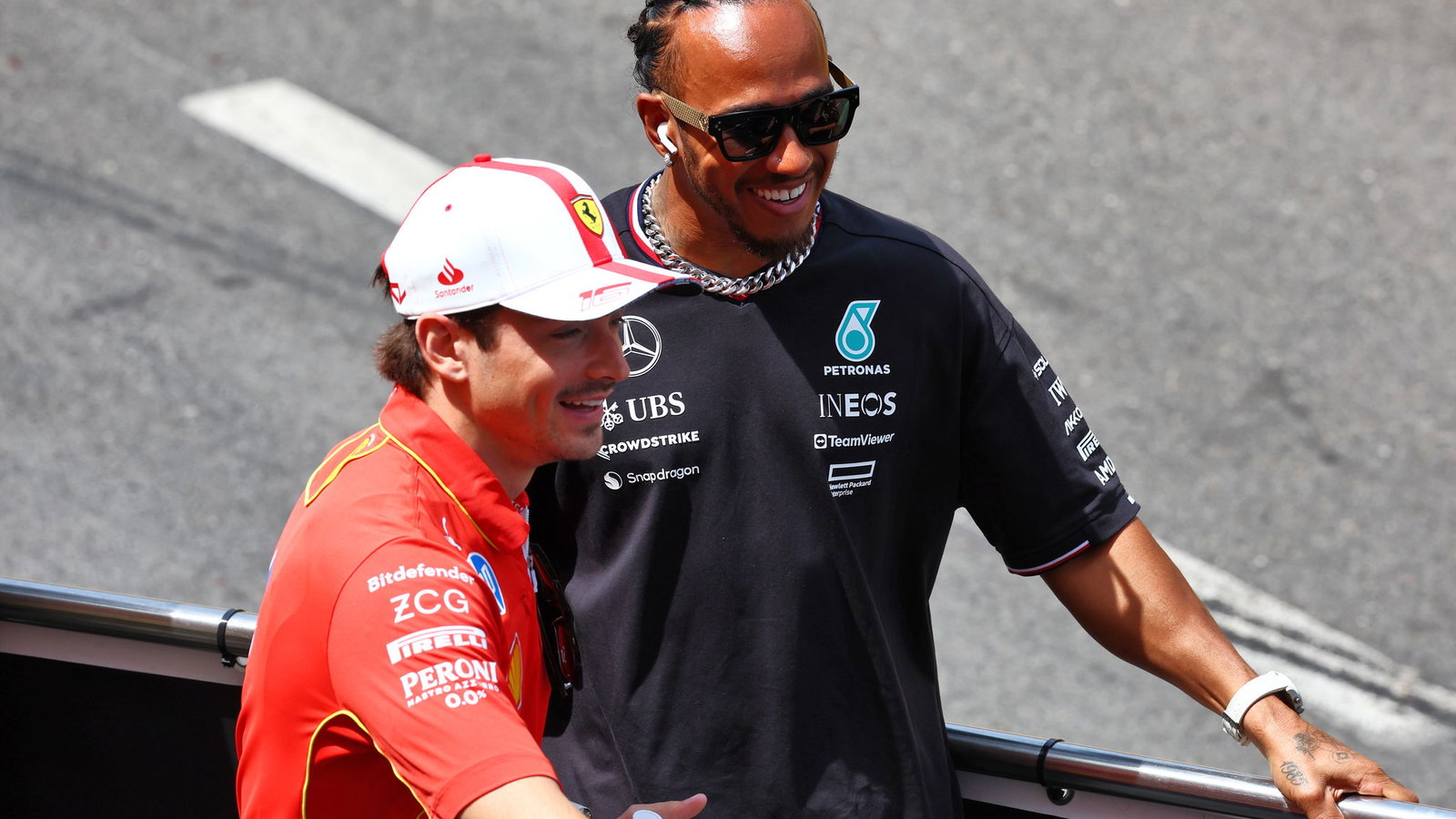 Leclerc, Hamilton