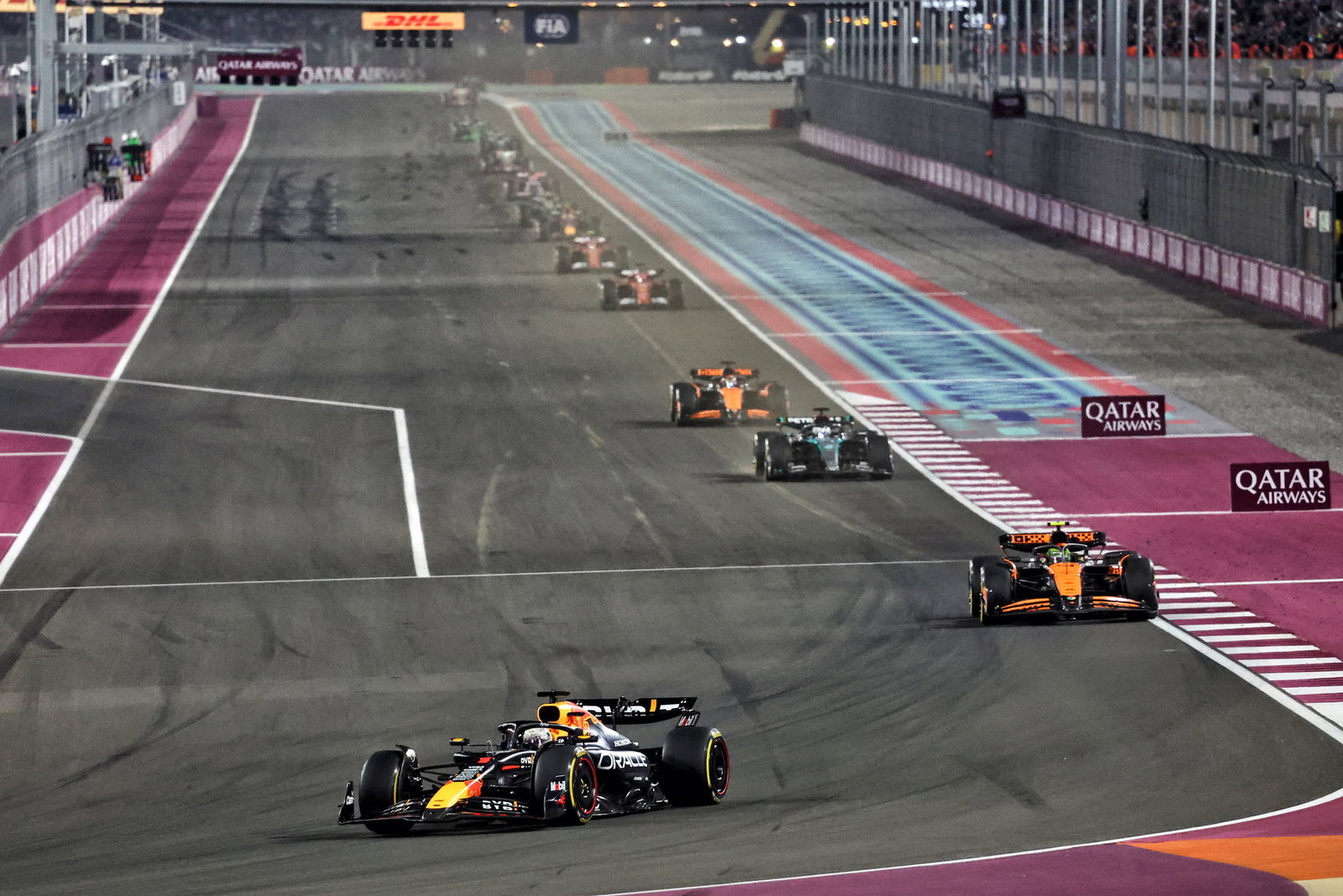 The start of the Qatar GP 