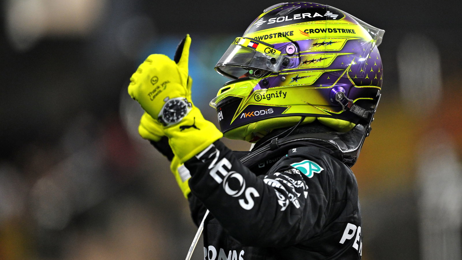 Lewis Hamilton, Mercedes AMG F1, 2024 F1 Abu Dhabi GP