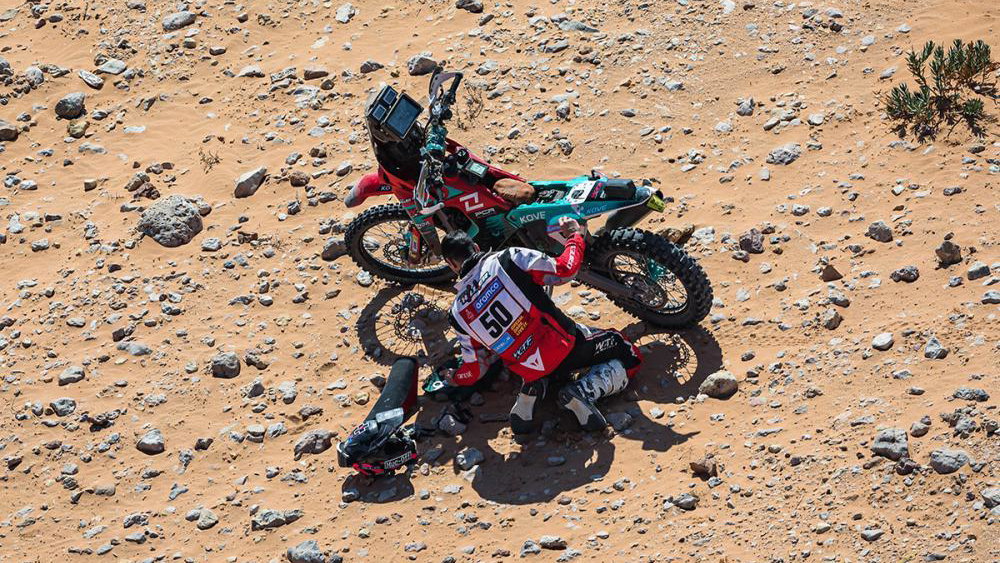 James Hillier, 2025 Dakar Rally. Credit: Dakar/A.S.O./F.Gooden/DPPI