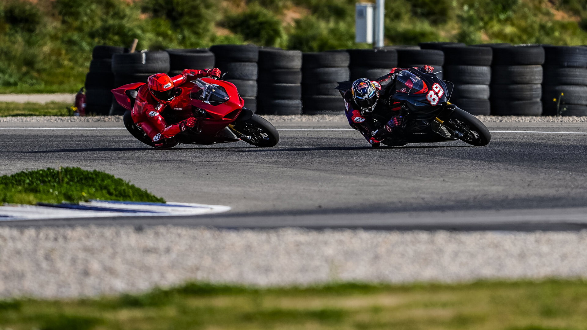 Jorge Martin, Marc Marquez on track together as 2025 MotoGP preparation ...