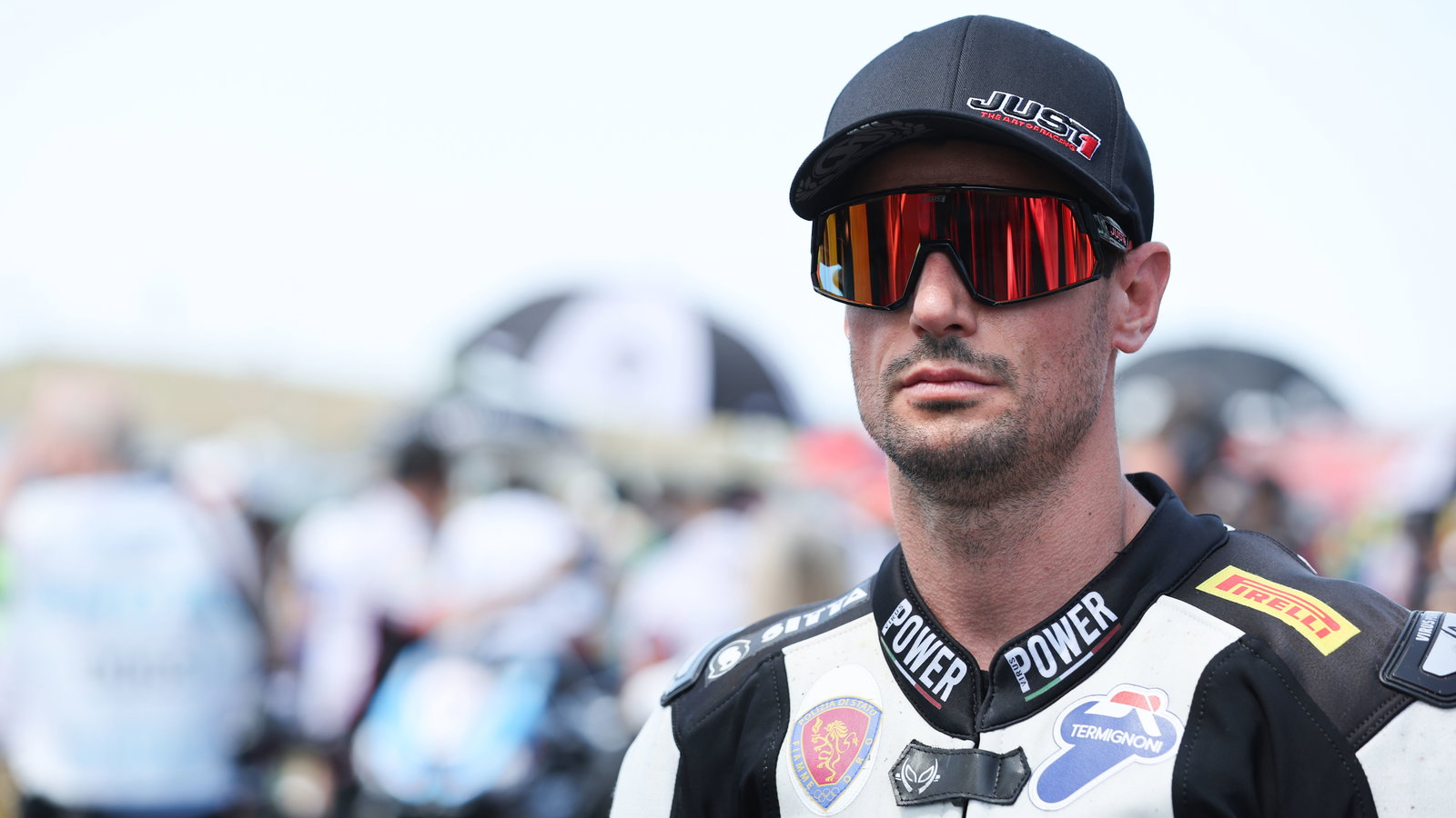 Simone Corsi, 2024 Emilia-Romagna WorldSBK, WorldSSP grid. Credit: Gold and Goose.