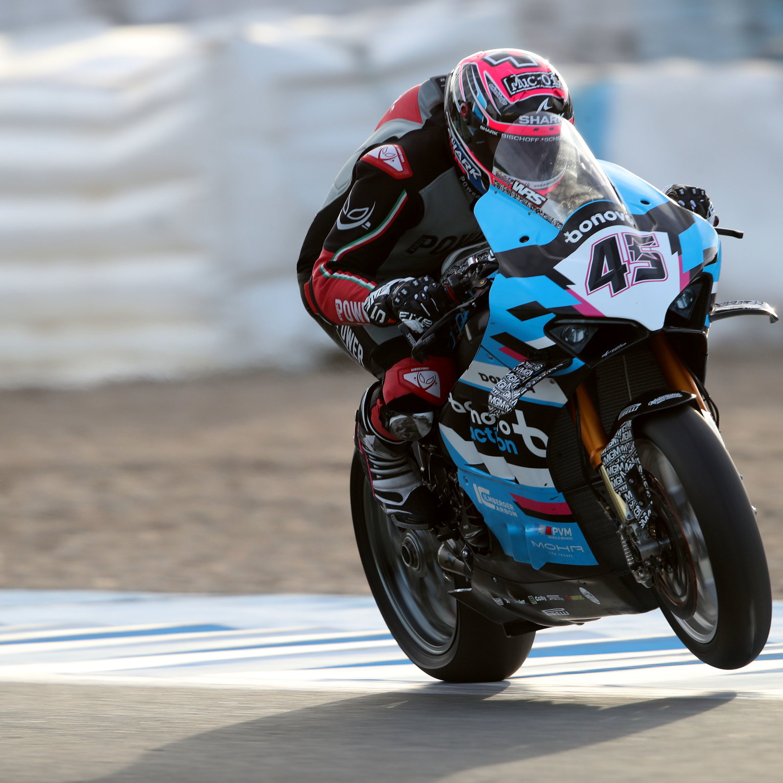 Scott Redding, 2025 WorldSBK Jerez Test. Credit: Gold and Goose.