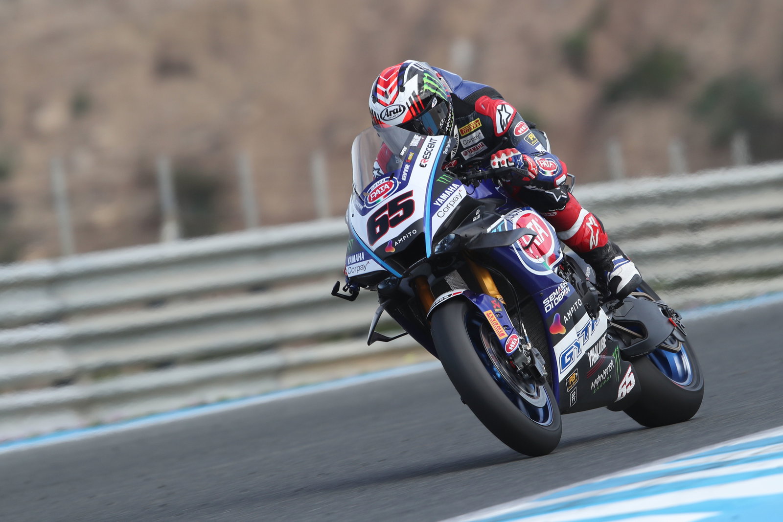 Jonathan Rea, 2025 Jerez WorldSBK Test. Credit: Gold and Goose.