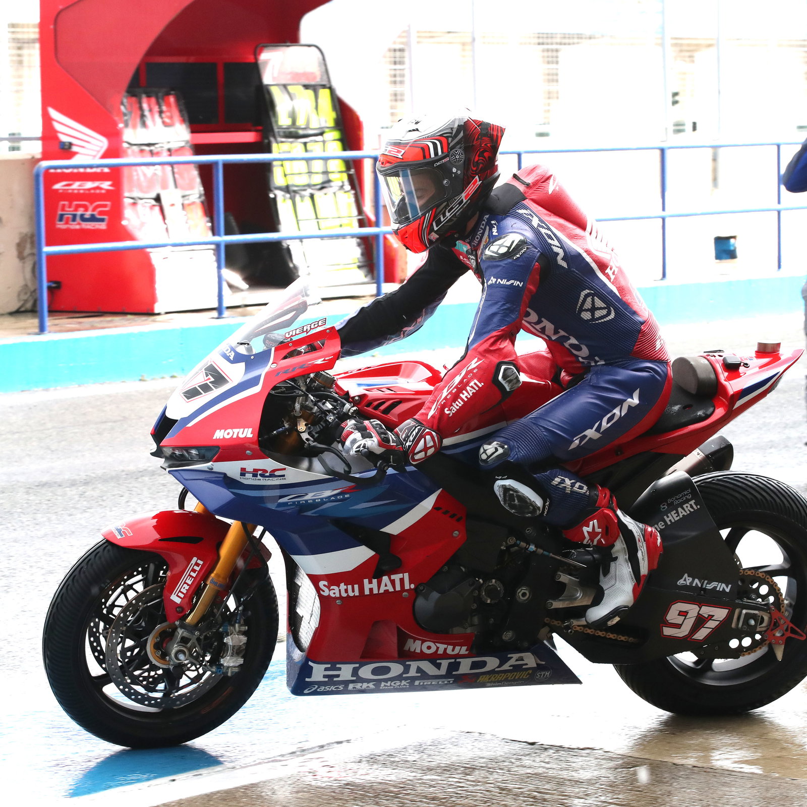 Xavi Vierge, 2025 Jerez WorldSBK Test. Credit: Gold and Goose.